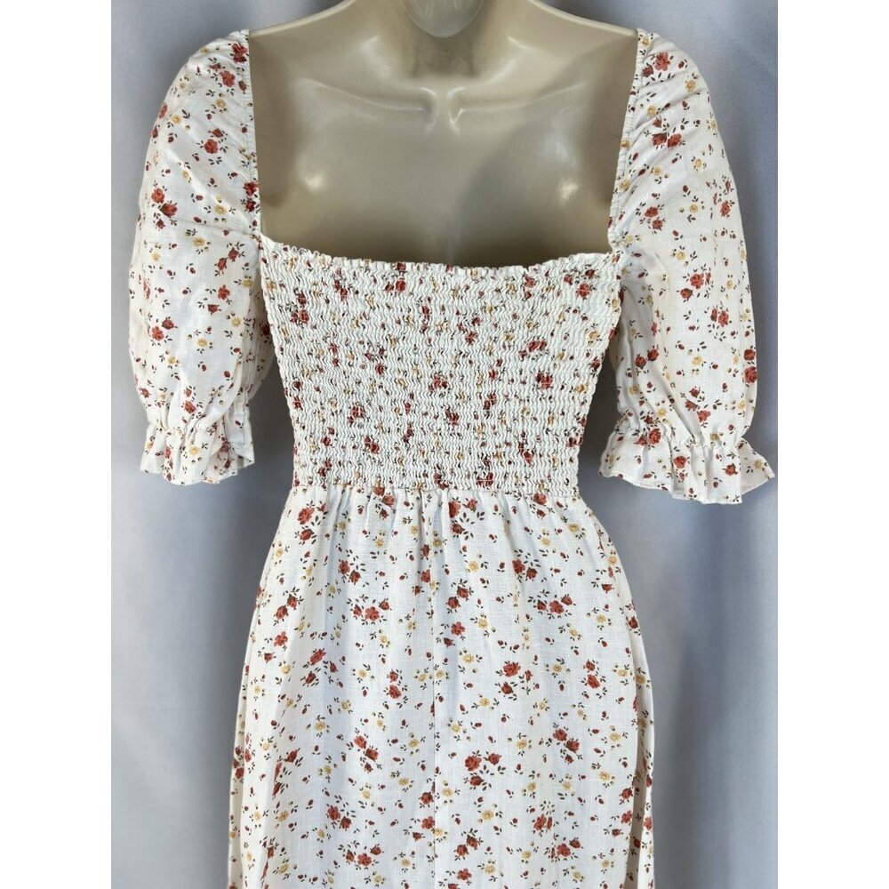 NEW Reformation Marabella Midi Dress in Veronica Print $248 - Picture 8 of 13